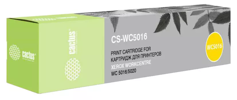Тонер-картридж черный Cactus CS-WC5016