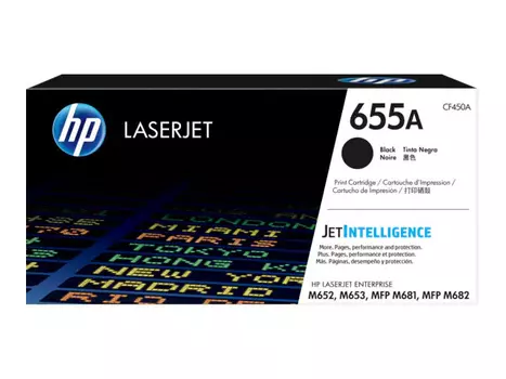 Тонер-картридж черный HP Inc. 655A, CF450A