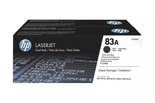 Тонер-картридж черный HP Inc. CF283AF