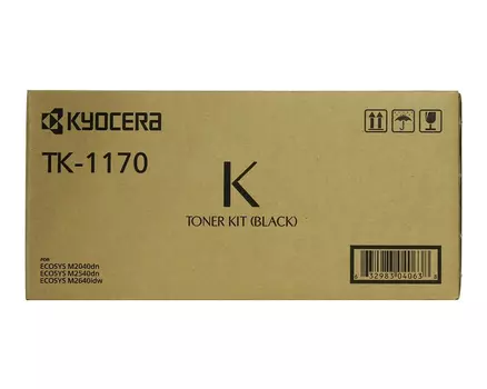 Тонер-картридж черный Kyocera TK-1170, 1T02S50NL0