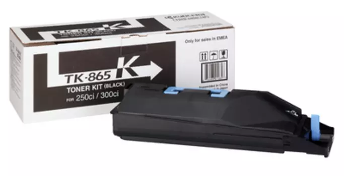 Тонер-картридж черный Kyocera TK-865K, 1T02JZ0EU0
