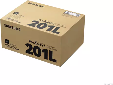 Тонер-картридж черный Samsung MLT-D201L, SU871A