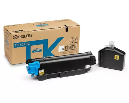 Тонер-картридж голубой Kyocera TK-5270C, 1T02TVCNL0