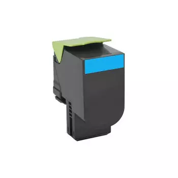 Тонер-картридж голубой Lexmark 808, 80C80CE