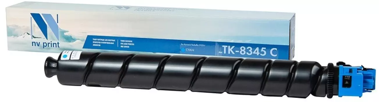 Тонер-картридж голубой NVPrint для Kyocera, NV-TK-8345C