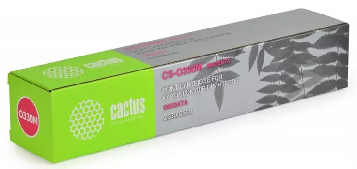 Тонер-картридж пурпурный Cactus CS-O330M