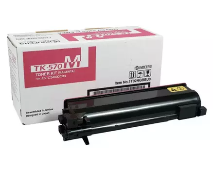 Тонер-картридж пурпурный Kyocera TK-570, 1T02HGBEU0