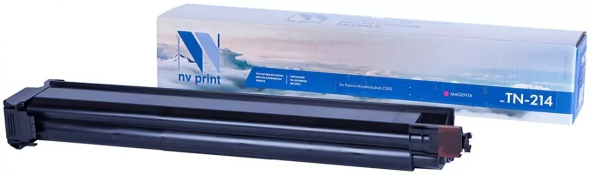 Тонер-картридж пурпурный NVPrint для Konica-Minolta, NV-TN-214M