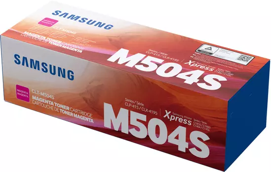 Тонер-картридж пурпурный Samsung CLT-M504S, SU294A