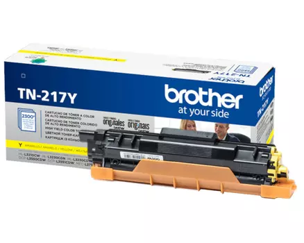 Тонер-картридж желтый Brother TN217Y