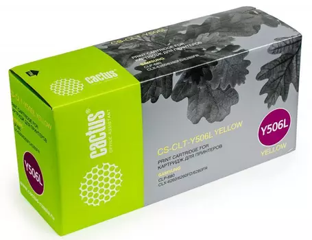 Тонер-картридж желтый Cactus CS-CLT-Y506L