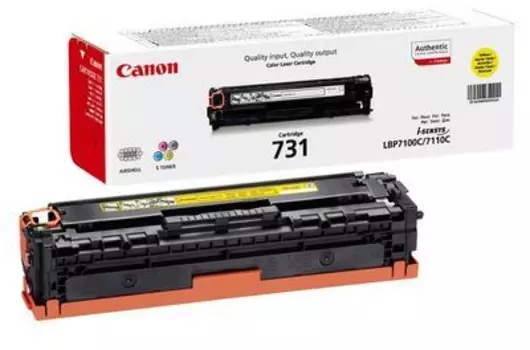 Тонер-картридж желтый Canon 731, 6269B002