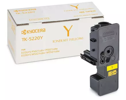 Тонер-картридж желтый Kyocera TK-5220, 1T02R9ANL1