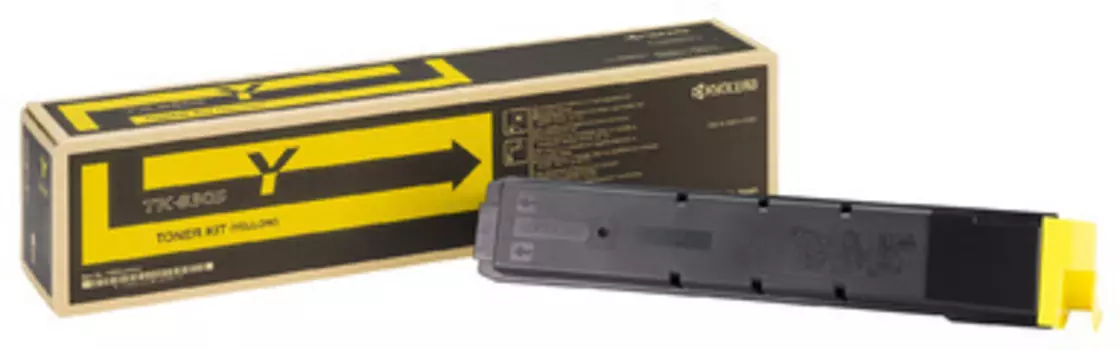 Тонер-картридж желтый Kyocera TK-8305Y, 1T02LKANL0