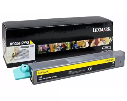 Тонер-картридж желтый Lexmark X925H2YG