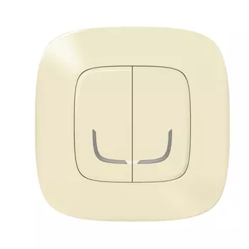 Умный дом Legrand Умный выключатель Valena Allure with NETATMO 2-клавишный