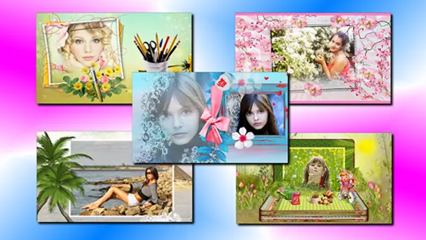 Весенняя коллекция шаблонов слайд-шоу