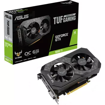 Видеокарта ASUS GeForce GTX 1660 Ti 6 Б Retail