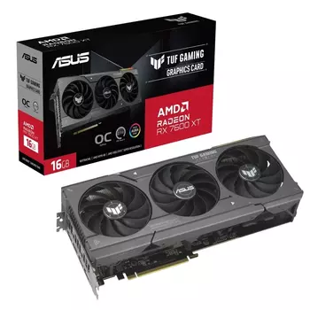 Видеокарта ASUS Radeon RX 7600 XT 16 Б Retail
