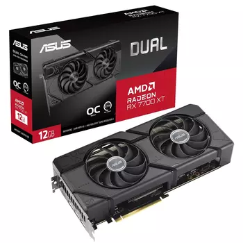 Видеокарта ASUS Radeon RX 7700 XT 12 Б Retail