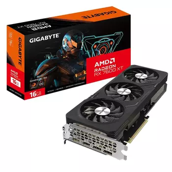 Видеокарта Gigabyte Radeon RX 7600 XT 16 Б Retail