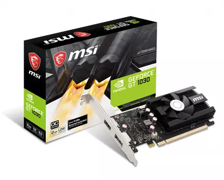 Видеокарта MSI GeForce GT 1030 2 Б Retail