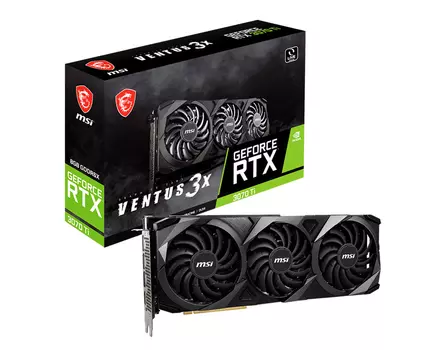Видеокарта MSI GeForce RTX 3070 Ti 8 Б Retail