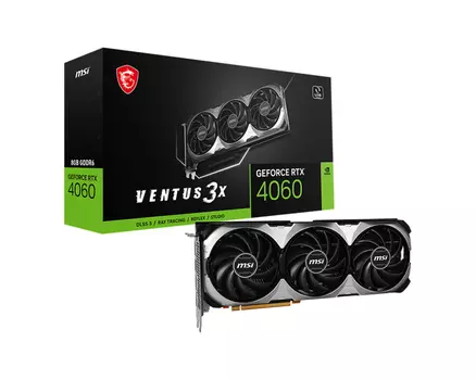Видеокарта MSI GeForce RTX 4060 8 Б Retail