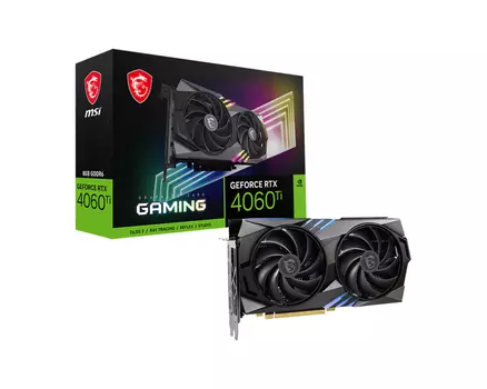 Видеокарта MSI GeForce RTX 4060 Ti 8 Б Retail