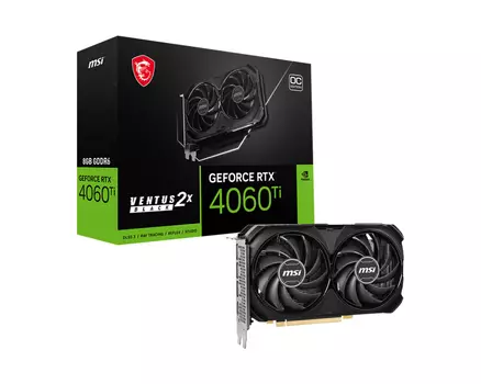 Видеокарта MSI GeForce RTX 4060 Ti 8 Б Retail
