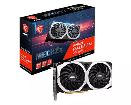 Видеокарта MSI Radeon RX 6600 8 Б Retail