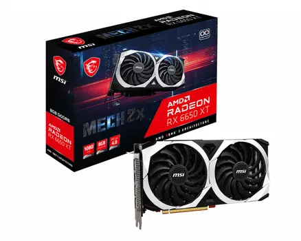 Видеокарта MSI Radeon RX 6650 XT 8 Б Retail