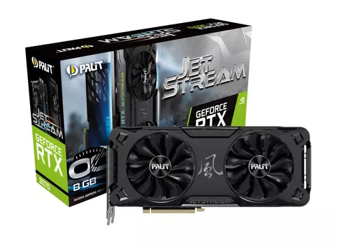 Видеокарта Palit GeForce RTX 3070 8 Б Retail