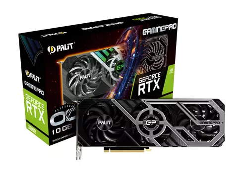 Видеокарта Palit GeForce RTX 3080 10 Б Retail