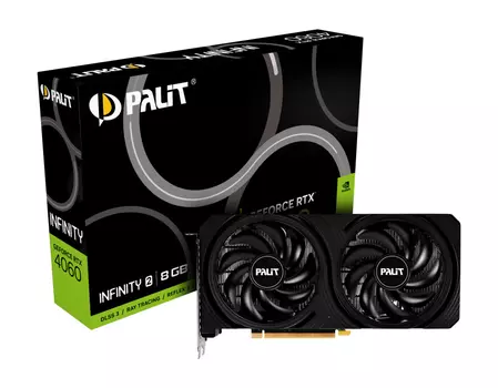 Видеокарта Palit GeForce RTX 4060 8 Б Retail
