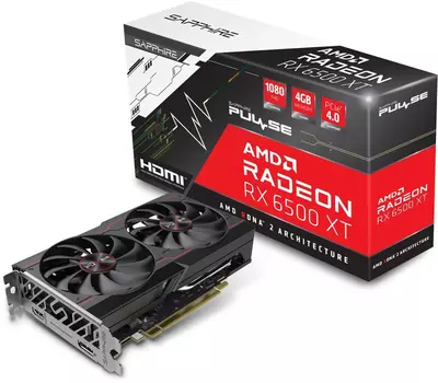 Видеокарта Sapphire Radeon RX 6500 XT 4 Б Retail