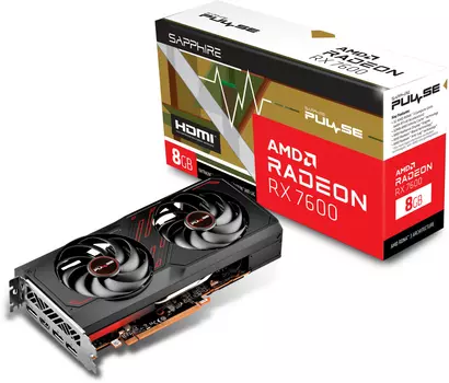 Видеокарта Sapphire Radeon RX 7600 8 Б