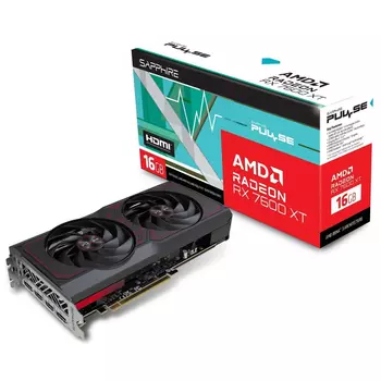 Видеокарта Sapphire Radeon RX 7600 XT 16 Б Retail