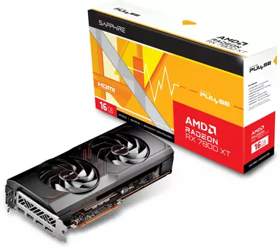 Видеокарта Sapphire Radeon RX 7800 XT 16 Б Retail