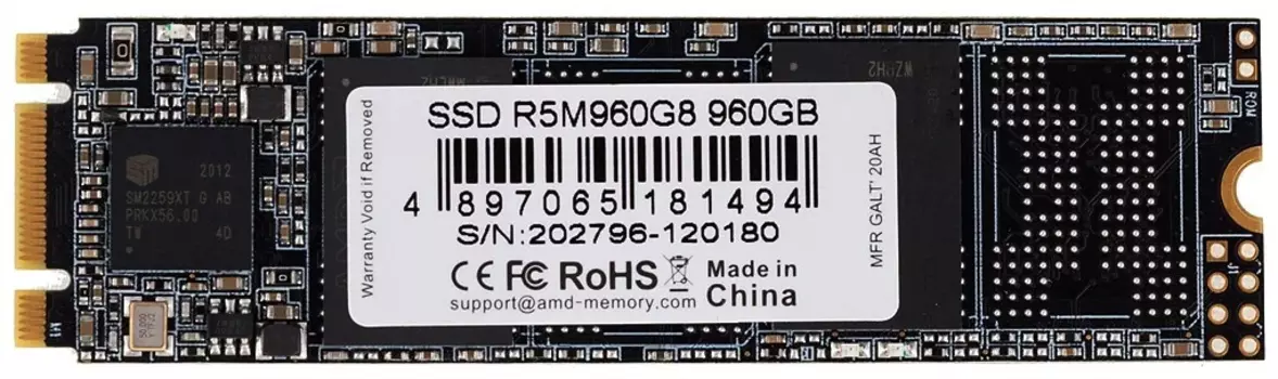 Внутренний твердотельный накопитель AMD SATA III 960GB