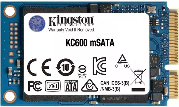 Внутренний твердотельный накопитель Kingston KC600 512GB