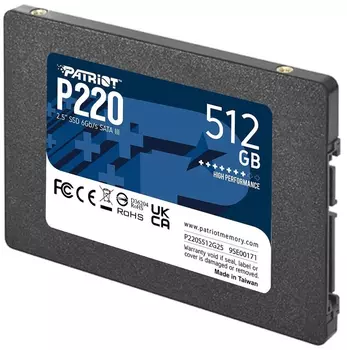 Внутренний твердотельный накопитель Patriot P220 512GB