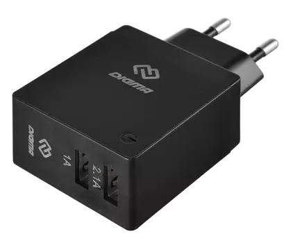Зарядное устройство DIGMA DGWC-2U-3A