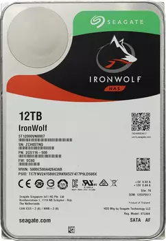 Жесткий диск SEAGATE Ironwolf 3.5 12TB 7.2K SATA3