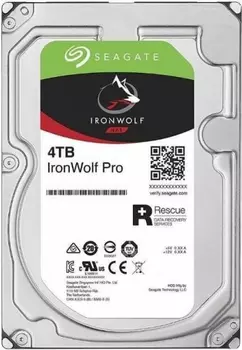 Жесткий диск SEAGATE IronWolf Pro 3.5 4Tb 7.2K SATA3