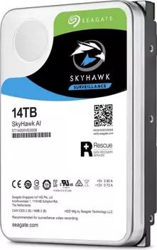 Жесткий диск SEAGATE Skyhawk 3.5 14TB 7.2K SATA3