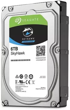 Жесткий диск SEAGATE Skyhawk 3.5 6TB 5.4K SATA3