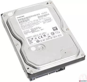 Жесткий диск TOSHIBA 3.5 HDD DT01ACA 1TB 7.2K SATA3