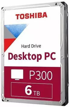 Жесткий диск TOSHIBA 3.5 HDD P300 6TB 5.4K SATA3
