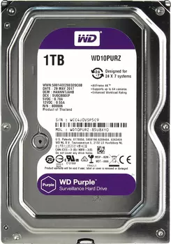 Жесткий диск Western Digital 3.5 HDD 1TB 5.4K SATA3